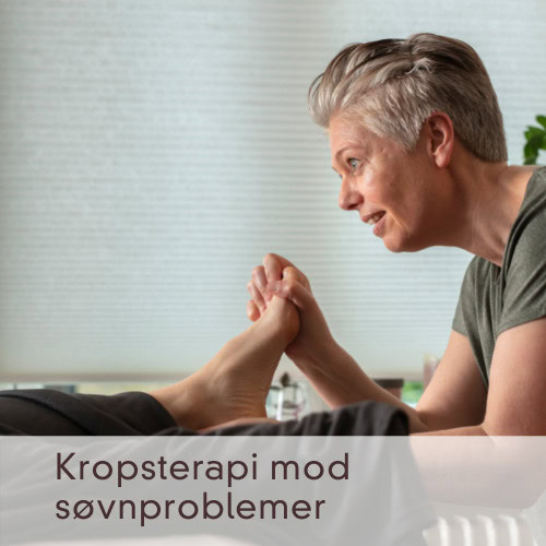 Kropsterapi mod søvnløshed og søvnproblemer