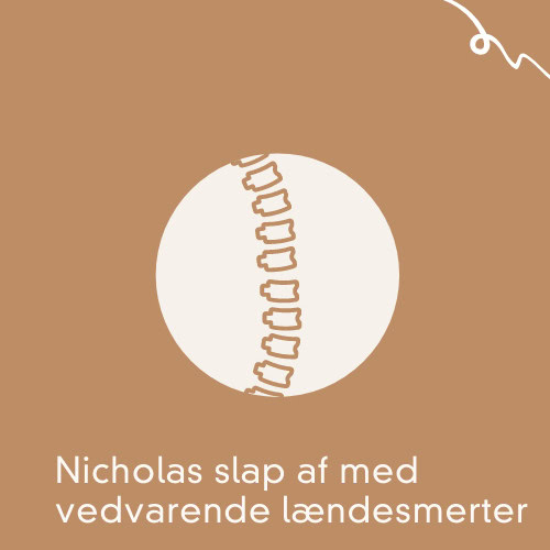 Nicholas slap fri af vedvarende lændesmerter med kropsterapi